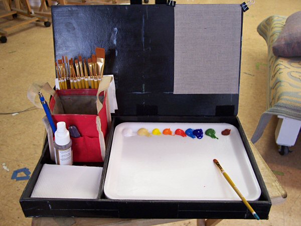 600x450 Hudson Valley Painter Paintingpochade Box - Watercolor Pochade