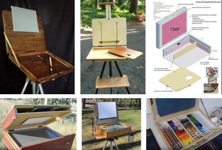 450x304 Diy Pochade Boxes Make Your Own Cheap Pochade Box From Simple - Watercolor Pochade