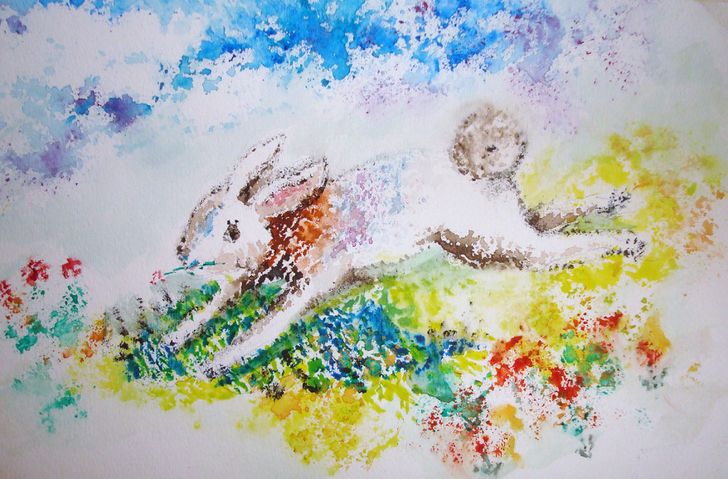 728x479 How To Expand Your Painting Repertoire With Pointillism 13 Steps - Watercolor Pointillism