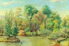 225x150 Pointillism Art Paintings For Sale Ebay - Watercolor Pointillism