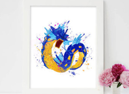 440x320 Pokemon Watercolor Etsy, Pokemon Wall Art - Watercolor Pokemon