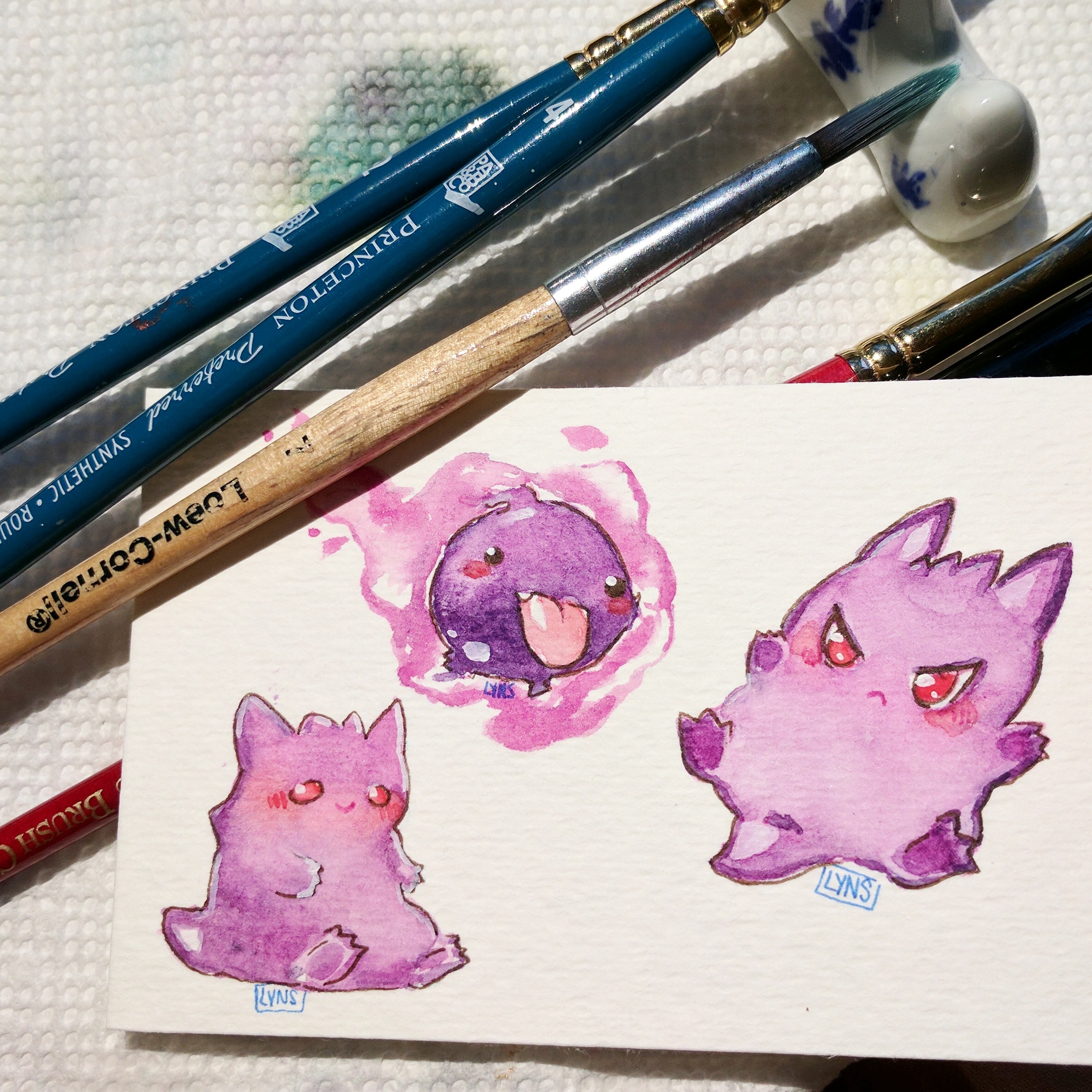 2363x2364 Tiny Cute Watercolor Pokemon - Watercolor Pokemon