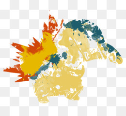 260x240 Download Paint Splatter Pokemon Clipart Watercolor Painting - Watercolor Pokemon