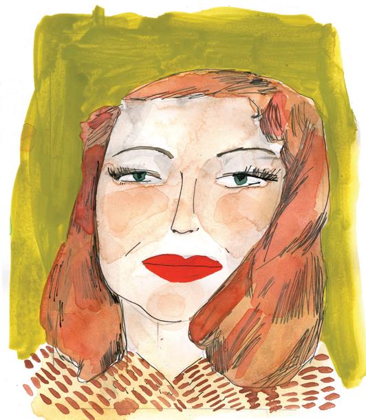 532x610 Elizabeth Graeber Portraits - Watercolor Portrait