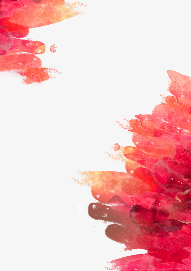 650x920 Red Watercolor Painting Background, Red, Watercolor, Warm Color - Watercolor Portrait Backgrounds