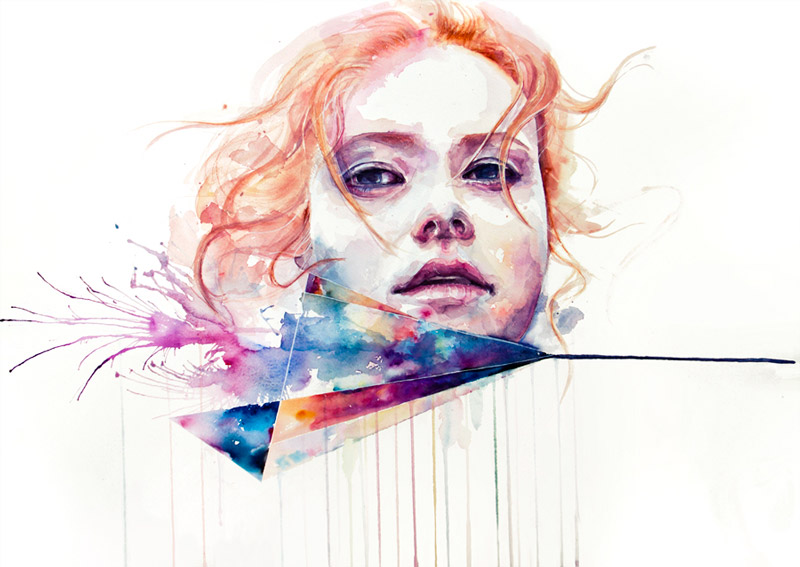 800x567 Watercolor Portrait - Watercolor Portrait Images