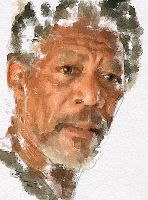 600x814 Vitaly Shchukin - Watercolor Portrait Images