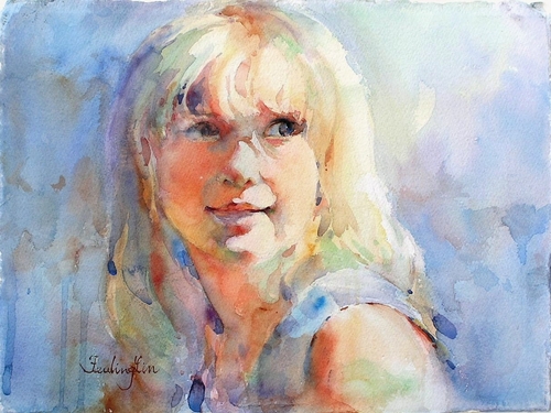 500x375 Pictures Watercolor Portrait Techniques, - Watercolor Portrait Techniques