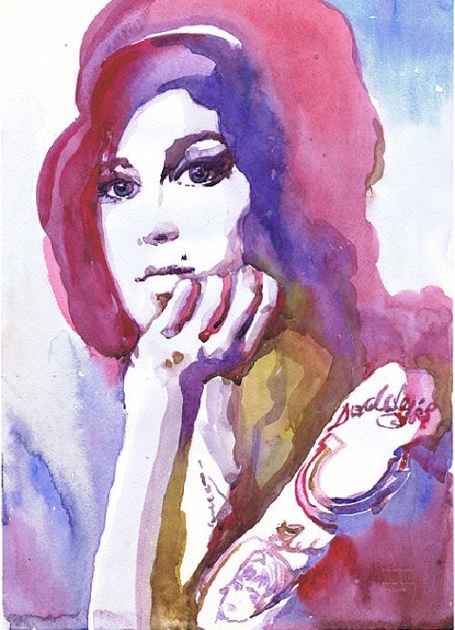 500x692 Valrart Watercolor Portraits - Watercolor Portraits From Photos