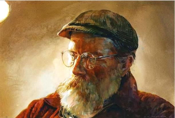 612x414 6 Amazing Watercolor Portrait Painters Sky Rye Design - Watercolor Portraits From Photos