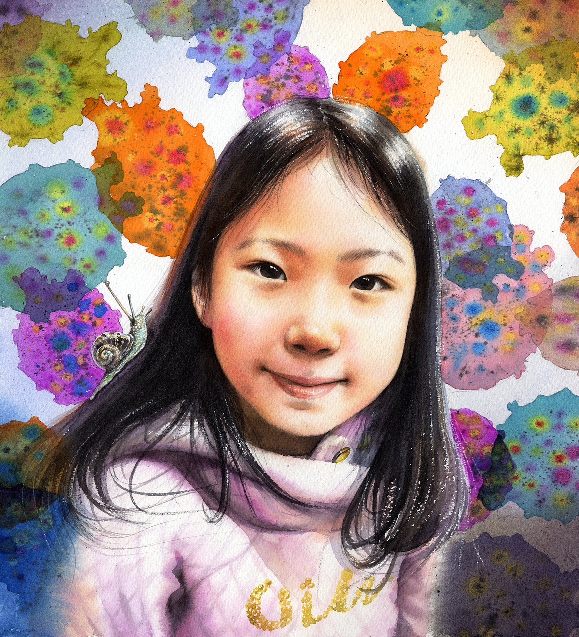 1162x1280 Watercolor,portrait Watercolor,art,portraits,figure Paintings - Watercolor Portraits Of Children