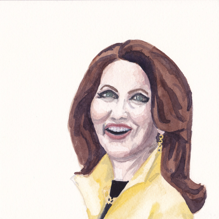 700x700 See Watercolor Portraits Of U.s. Congresswomen - Watercolor Portraits Of Women