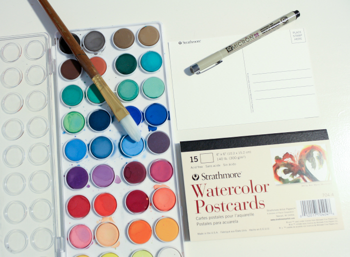 700x513 Watercolor Postcards - Watercolor Postcards