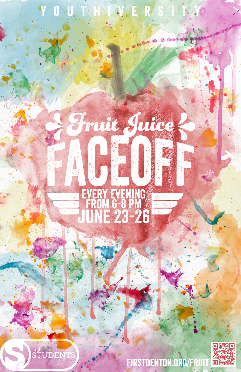 1000x1545 Watercolor + Photoshop Cbradhill - Watercolor Poster Design