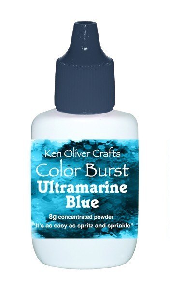 352x600 Ken Oliver Crafts Color Burst Watercolor Powder Ultramarine Blue - Watercolor Powder