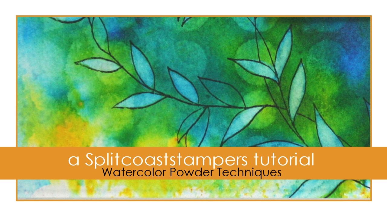 1280x720 Watercolor Powder Techniques - Watercolor Powder