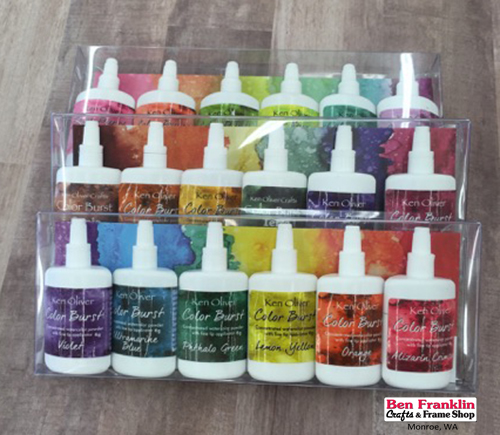 500x435 Ben Franklin Crafts And Frame Shop, Monroe, Wa Ken Oliver Color - Watercolor Powder
