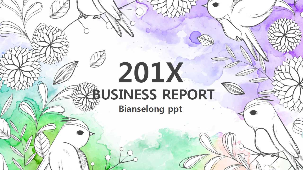 1280x720 Watercolor Background Ppt Template Free Powerpoint Templates And - Watercolor Powerpoint Background