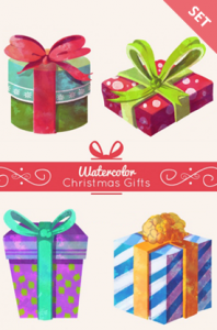 Watercolor Presents