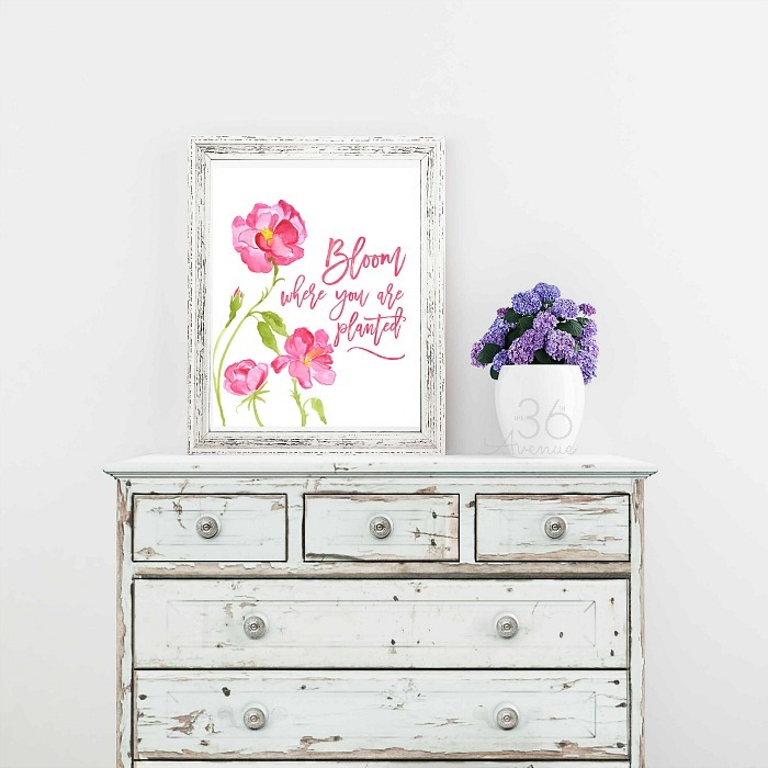 700x700 Spring And Easter Watercolor Printables To Decorate Your Home - Watercolor Printables