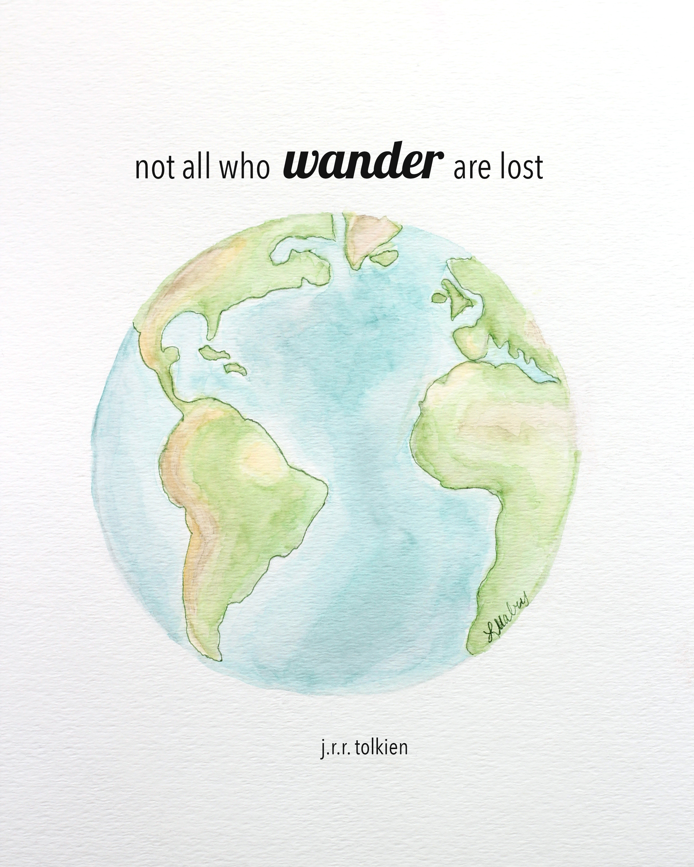 2400x3000 Watercolor Earth Printables Mabey She Made It - Watercolor Printables