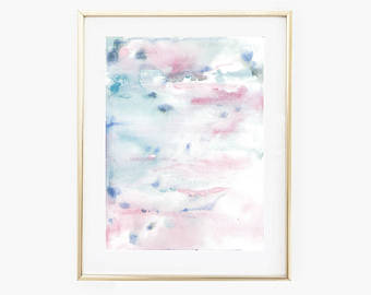 340x270 Watercolor Art Print Etsy - Watercolor Prints