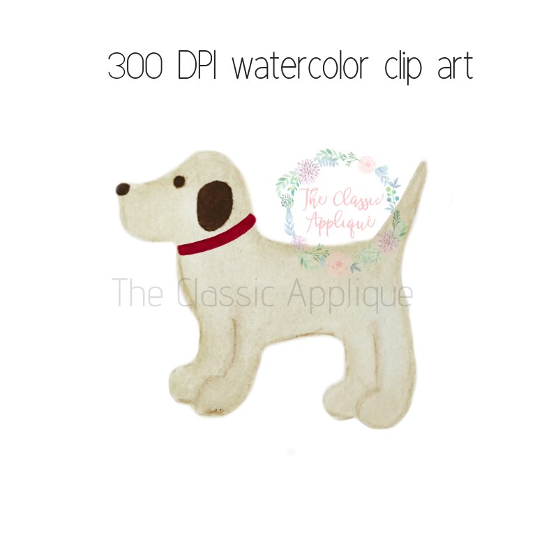 800x800 Watercolor Puppy Dog - Watercolor Puppy