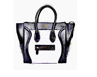 340x270 Louis Vuitton Red Bag Digital Art Print From Watercolor Etsy - Watercolor Purse