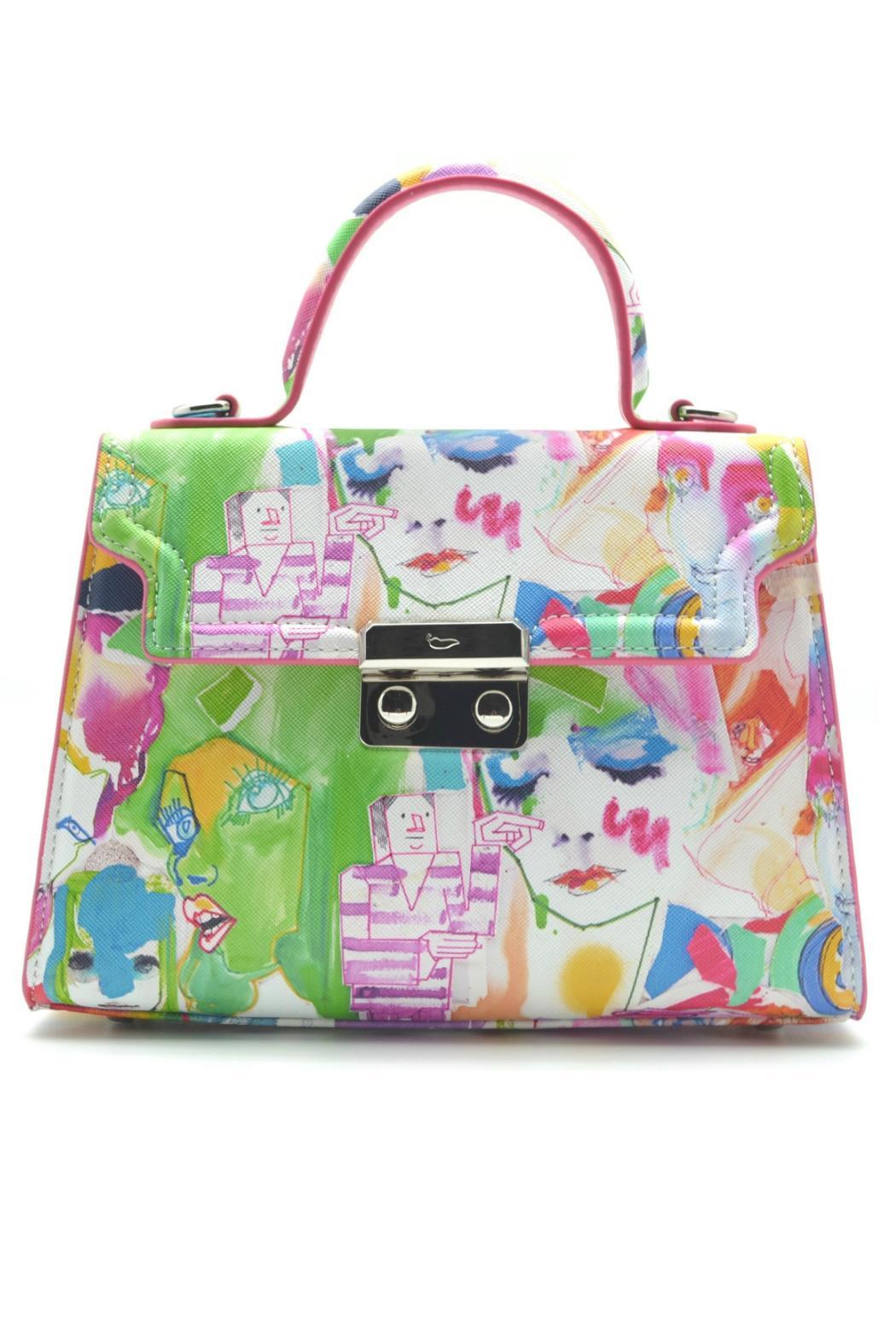 1050x1575 Maison 24 Watercolor Purse From Manhattan By Maison 24 Shoptiques - Watercolor Purse