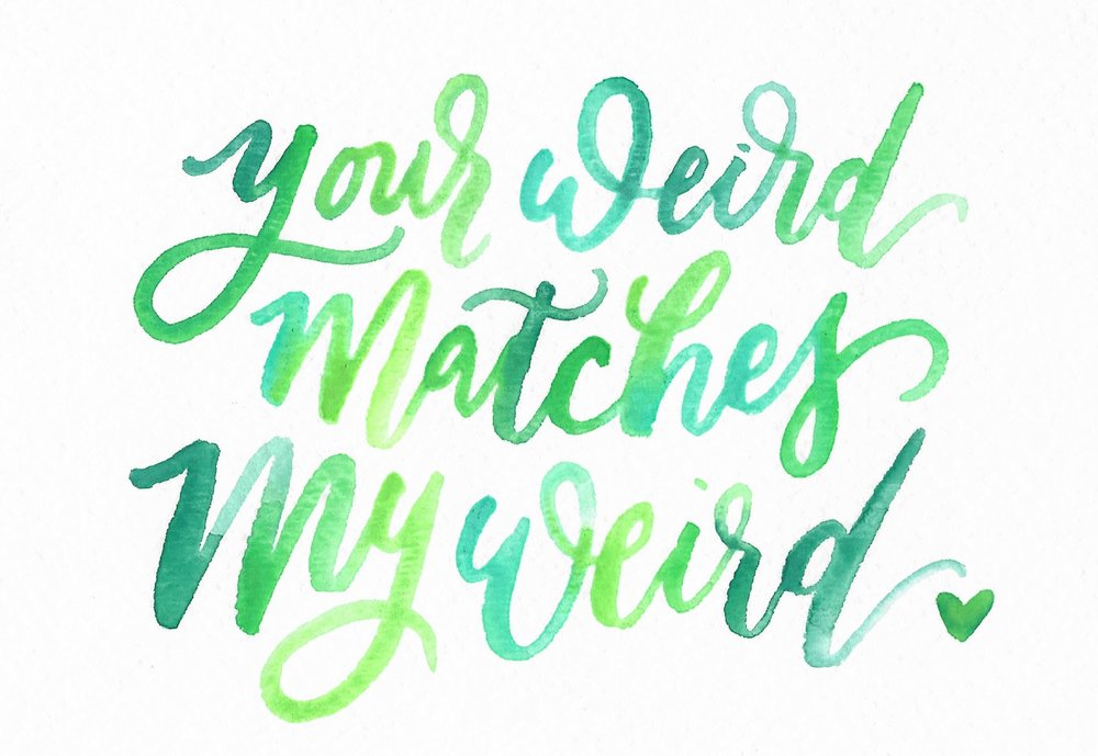 1000x689 Watercolor Quotes Katie Elizabeth Lettering + Design - Watercolor Quotes
