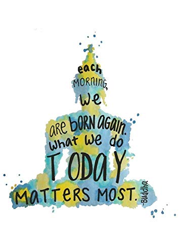 354x500 Buddha Quote 8x10 Inch Art Watercolor Painting Print - Watercolor Quotes