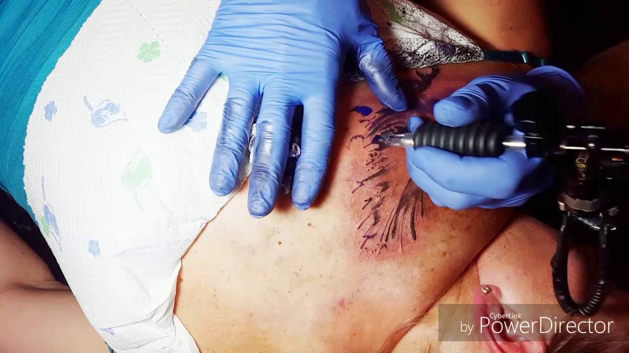 1280x720 Watercolor Raven Tattoo Process - Watercolor Raven Tattoo