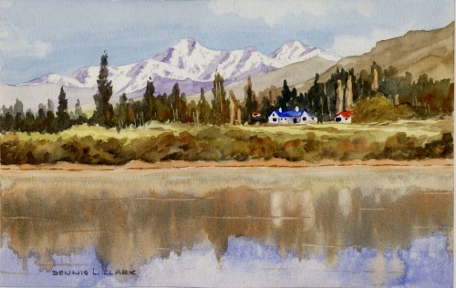 500x316 How To Paint Reflections In Water Online Art Lessons - Watercolor Reflections