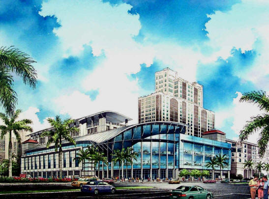 547x405 Pen And Inkwatercolor Architectural Rendering - Watercolor Rendering