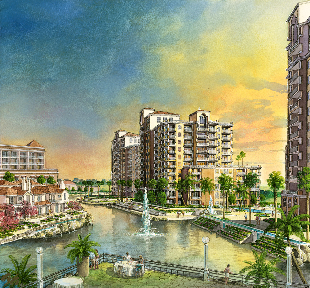 1000x929 Watercolor Rendering 08 - Watercolor Rendering