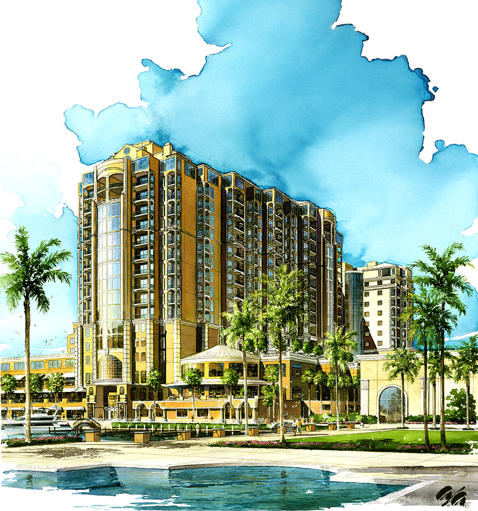 935x1000 Watercolor Rendering 16 - Watercolor Rendering