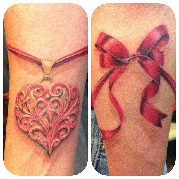 612x612 Best Watercolor Tattoo - Watercolor Ribbon Tattoo