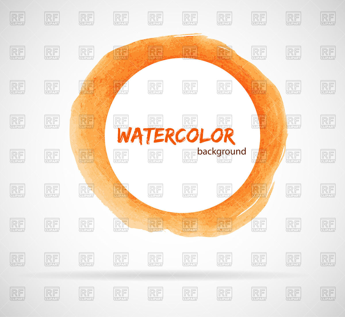 1200x1105 Watercolor Ring Vector Image Vector Artwork Of Design Elements - Watercolor Ring