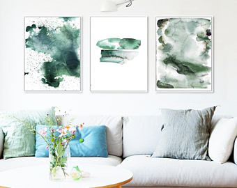 340x270 Watercolor Wall Art Etsy - Watercolor Room