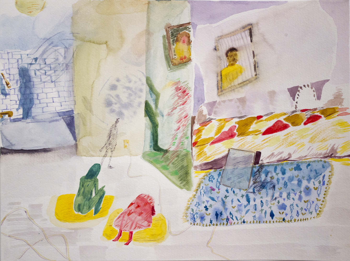 1340x1002 Watercolor - Watercolor Room