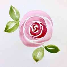 236x236 Watercolor Hearts And Roses In 2018 Art That Inspires - Watercolor Rose