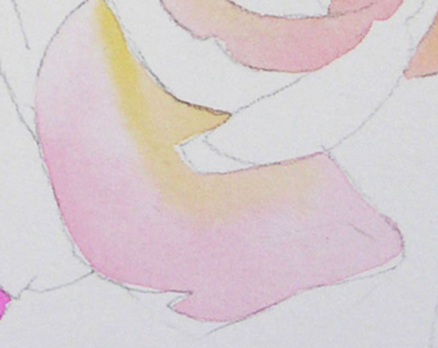 635x504 Watercolor Rose Painting Tutorial Step By Step - Watercolor Rose Tutorial