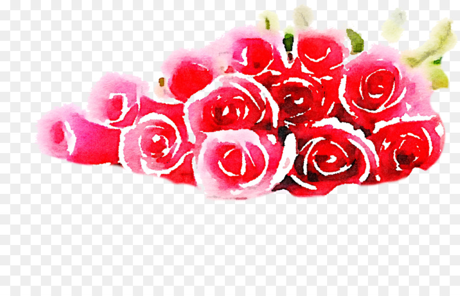 900x580 Desktop Wallpaper Rose Watercolor Painting Flower Wallpaper - Watercolor Rose Wallpaper