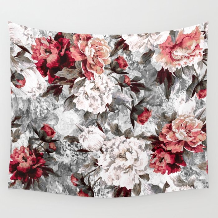 700x700 Watercolor Roses Wall Tapestry By Rizapeker Society6 - Watercolor Roses Images