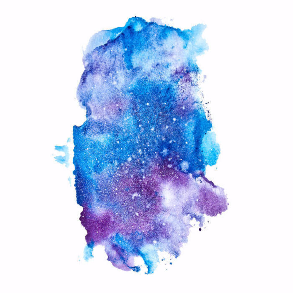 1000x1000 How To Paint The Galaxy With Watercolors Blitsy - Watercolor S