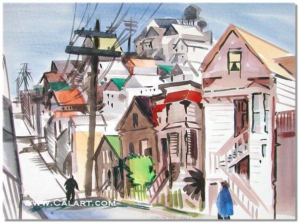 604x450 California Art - Watercolor S