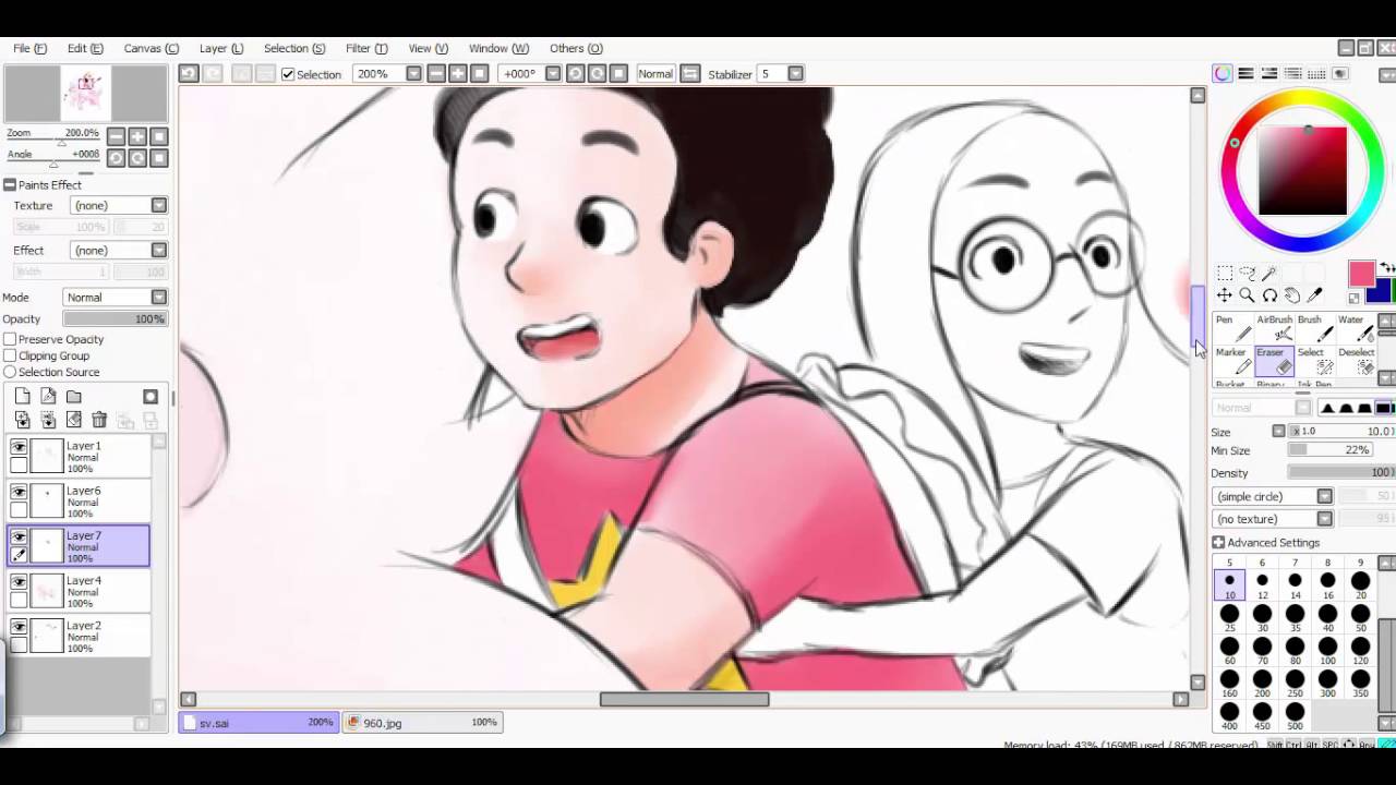 1280x720 Paint Tool Sai - Watercolor Sai