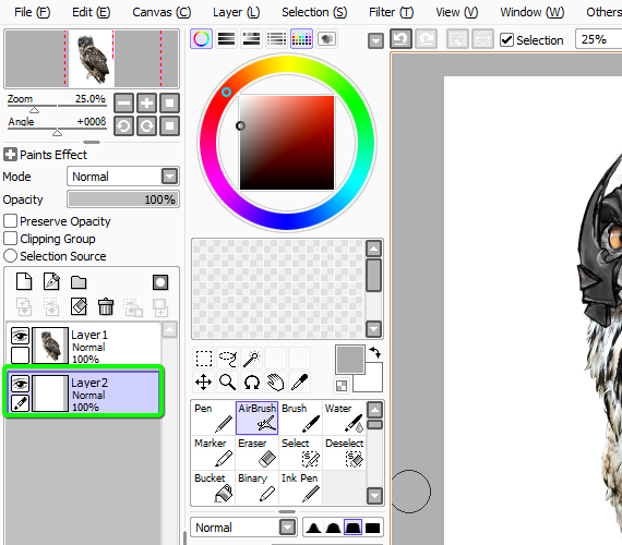 570x500 Design Process How To Create A Movie Poster With Photoshop And - Watercolor Sai Tutorial