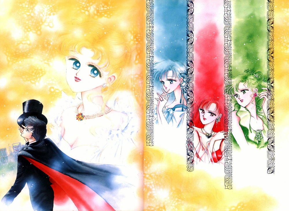 1000x730 Sailor Moon Vol. 1 - Watercolor Sailor Moon