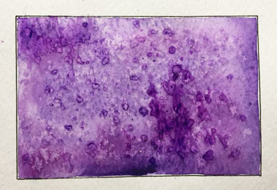 400x275 Water Color Techniques - Watercolor Salt Texture